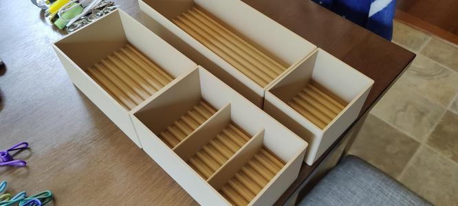 Kitchen drawer modular organizer