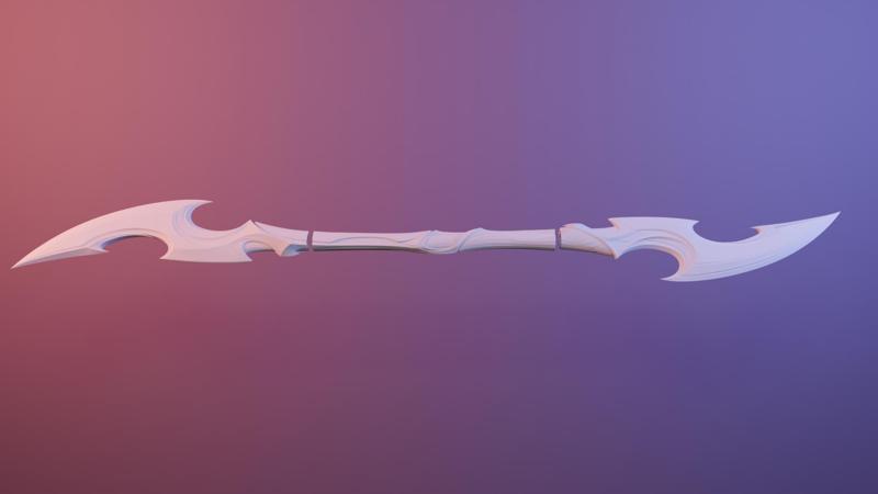 Divergence Staff - VALORANT - Ready to Print