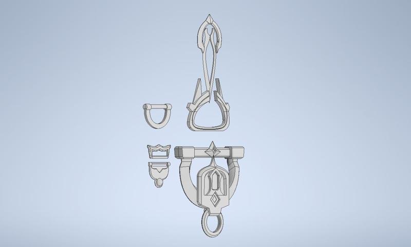 Genshin Impact - Freminet Belt Accessories