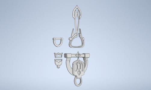 Genshin Impact - Freminet Belt Accessories