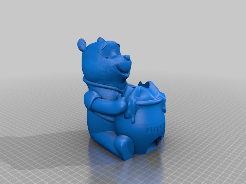 Pooh Dice Tower