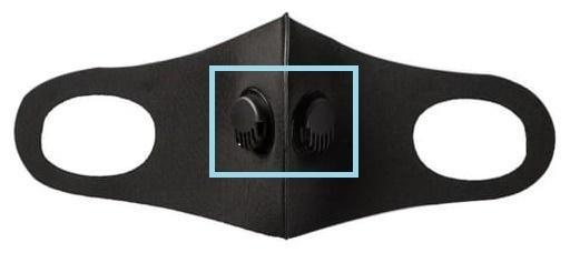 exhalation valve mask N95