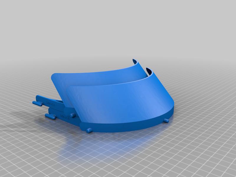 NIH face shield DtM-v3