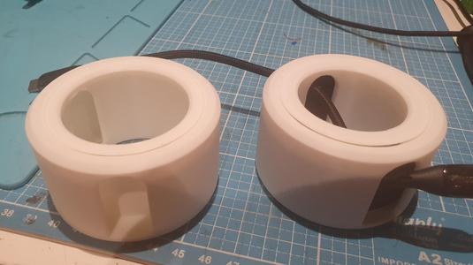USB-Kabelaufroller print-in-place