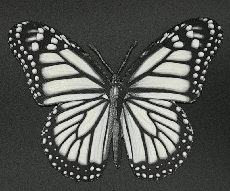 HueForge Monarch Butterfly