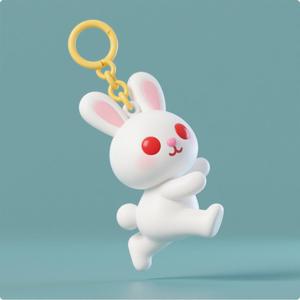 keychains rabbit