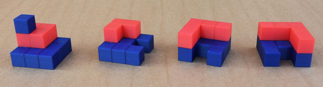 Mathematikus - Broken cubes - Problem 4