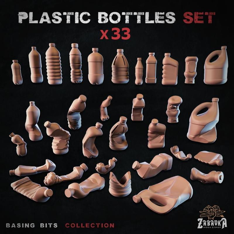 Plastic bottles - Basing Bits