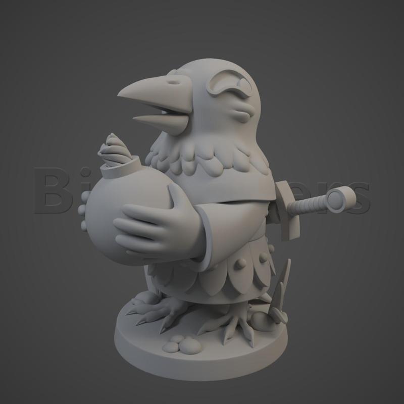 Root Corvid Conspiracy Boardgame Figure