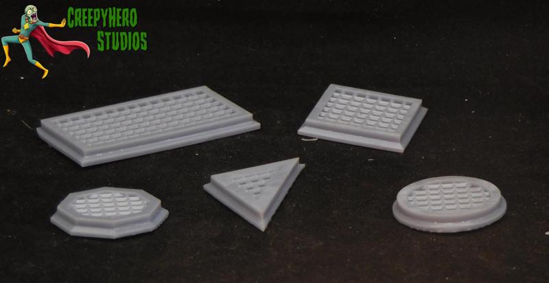 Science Fiction Grate Set