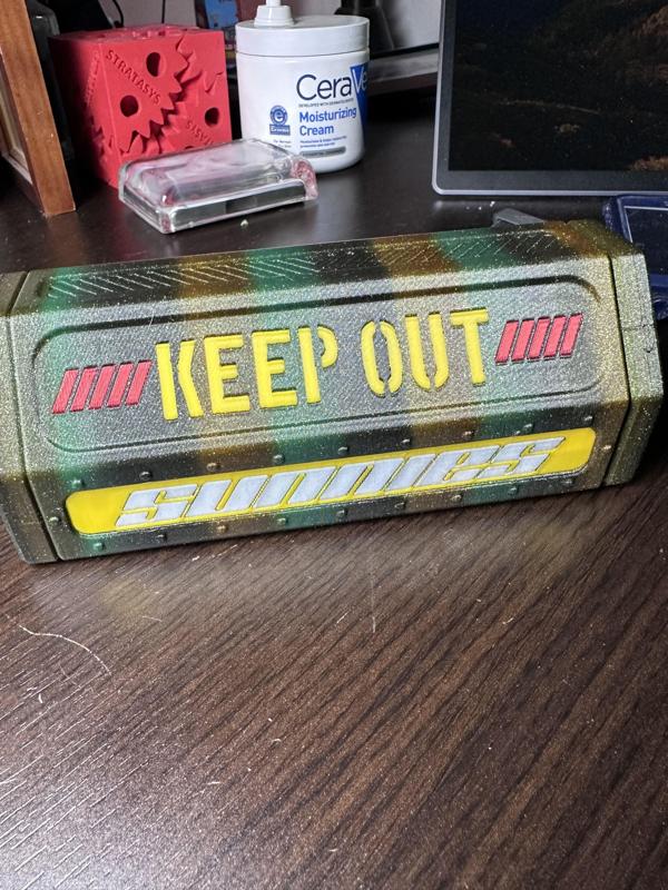 Print in Place, Eyeglass, Sunglass, Sunnies Case