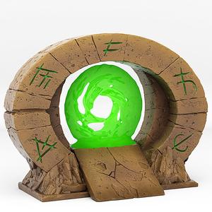 ILLUMINATI PORTAL WITH ITS IRIS EFFECTS