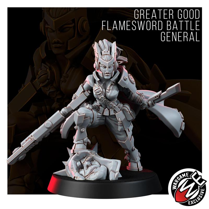 GREATER GOOD FLAMESWORD BATTLE GENERAL