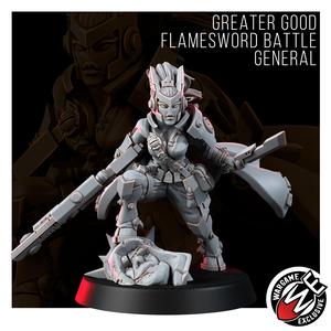 GREATER GOOD FLAMESWORD BATTLE GENERAL