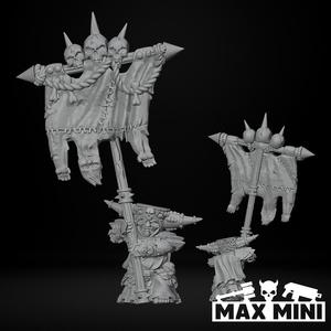 Halfling Vampire Battle Standard