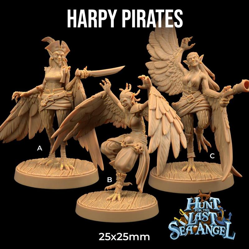 Harpy Pirates | PRESUPPORTED | Hunt for The Last Sea Angel