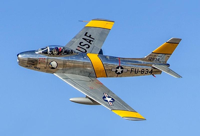 F-86 A-5 Sabre Korean War Era Fighter Jet (Cockpit Photo Included)