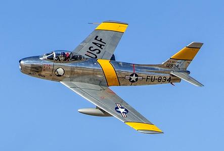 F-86 A-5 Sabre Korean War Era Fighter Jet (Cockpit Photo Included)