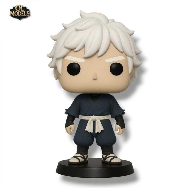 Gabimaru Chibi Figure Hell's Paradise 3D Model