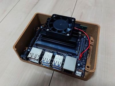 NVIDIA Jetson Nano Case with Screw Holes and Lightened Top Lid