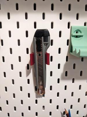 Skadis Utility Knife / Box Cutter Mount