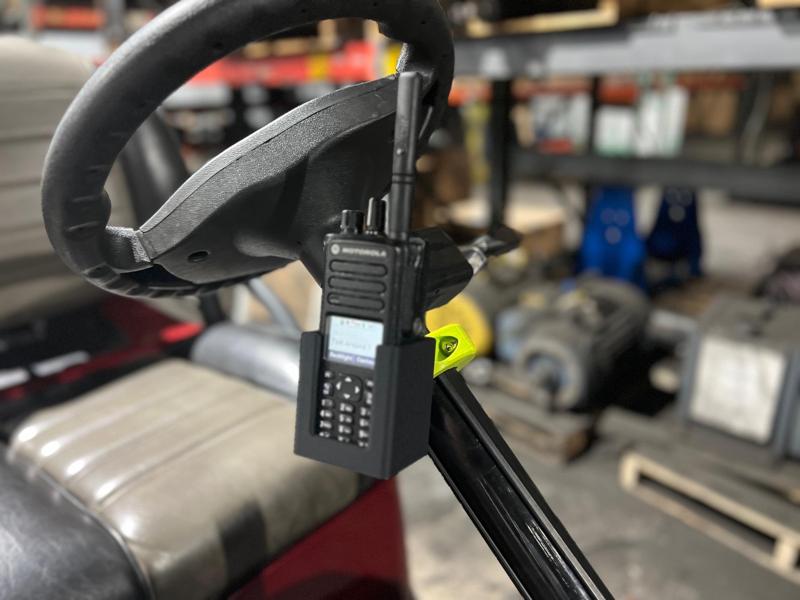 Golf cart 2-Way Radio Mount