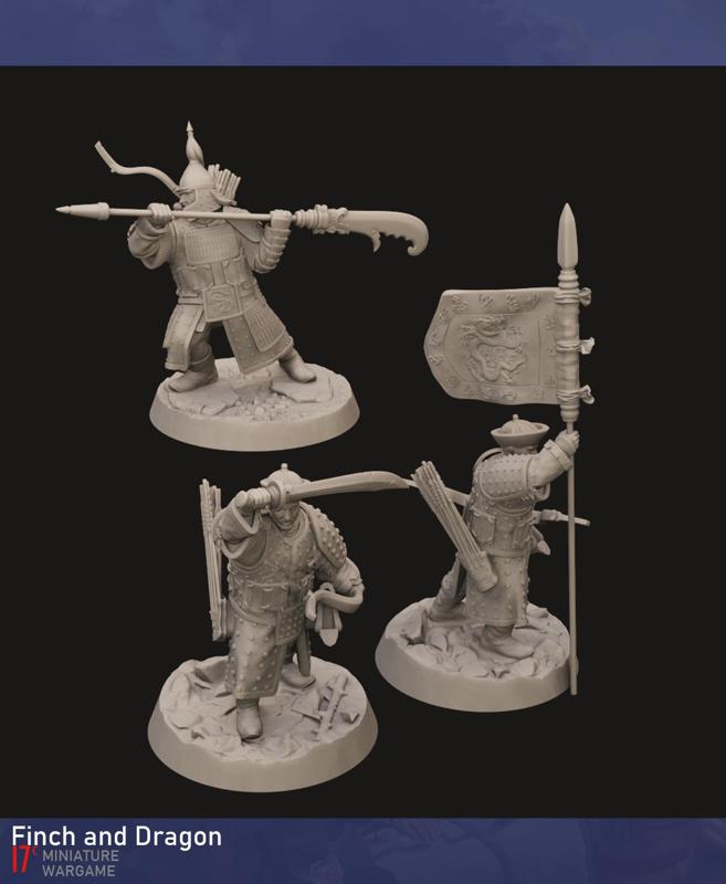 Finch and Dragon - Dismounted Bayara