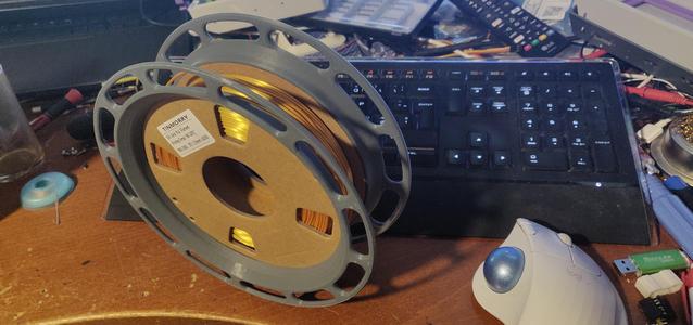 Adapter for 150mm cardboard spools for the Bambu lab printer