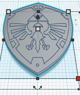 hylian sheild magnet