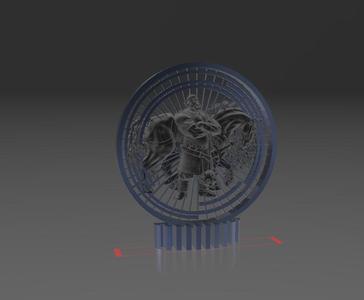 Victory of the Warriors - P60 - Decor - Trinket - Quick Print Gift - 3D - NO SUPPORT