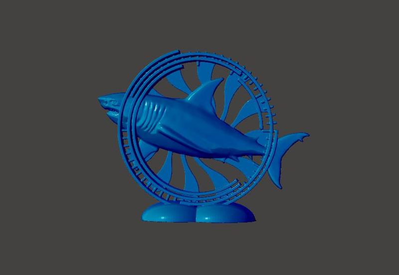 Shark X009 - Decor