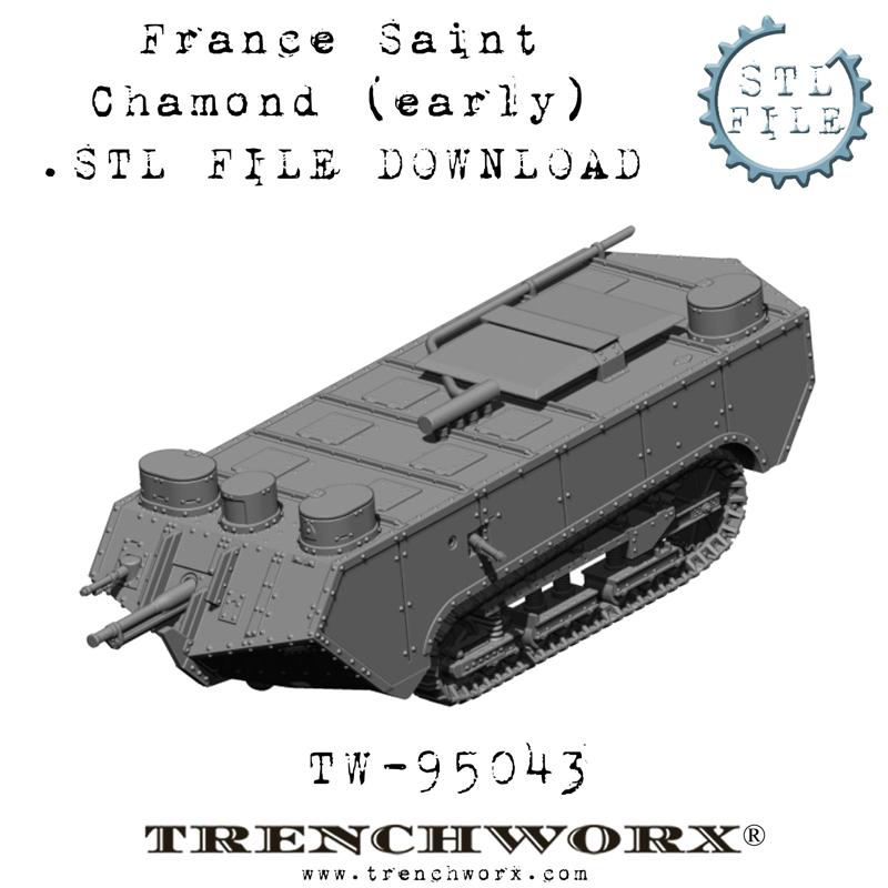 French Early Production St. Chamond