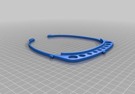 Coronavirus Face Shield v4.6 - 3D printed or laser cut