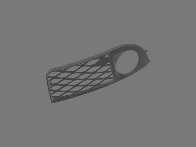 Audi allroad fog lamp trim