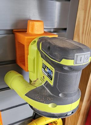 Ryobi PCL406 Sander - Slat wall Mount