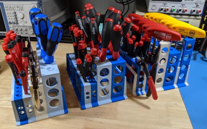 Modular Hand Tool Holder Rack