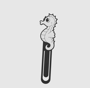 BookMark SeaHorse Cute Kawaii