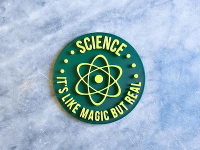 Science is magic sign