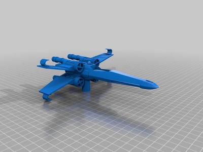 Pen holder - T65 X-Wing Fighter (star wars)