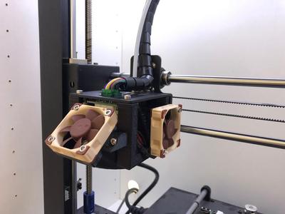 Anycubic i3 Mega Bowden Fan Optimization 40mm - SILENT