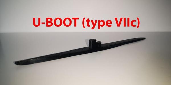 Uboot type VIIc - waterline (submarine)