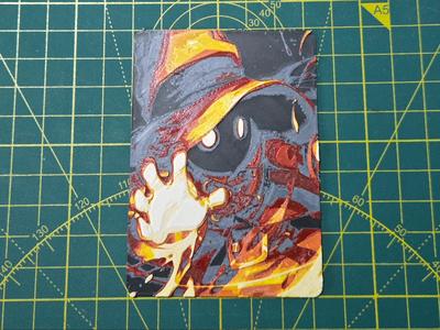 MTG Commander Deck Box inlay Final Fantasy Vivi