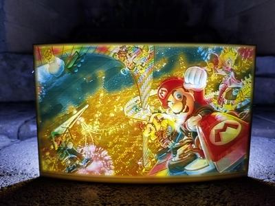 Mario Cart HD Lithophane
