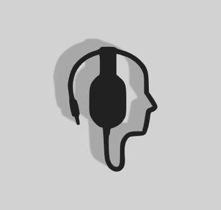 Headphone Guy Decoration - 2D Art