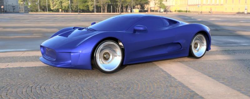Jag CX75 for Open Z V5 Drift.