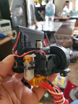 hot end carriage bltouch e3d v6 clone