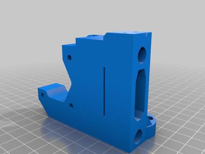 Prusa i3 Anti-backlash 8MM with z-endstop hole