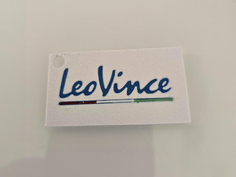 LeoVince Bambino Motorcycle Exhaust Keychain
