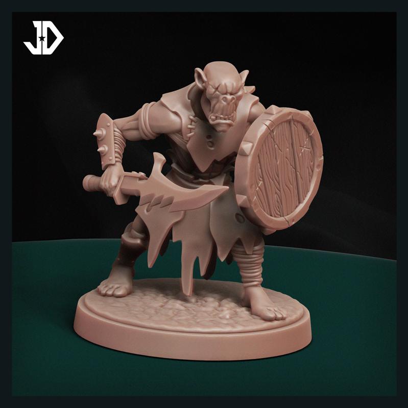 Slayer orc B - Orcs and Goblins Army