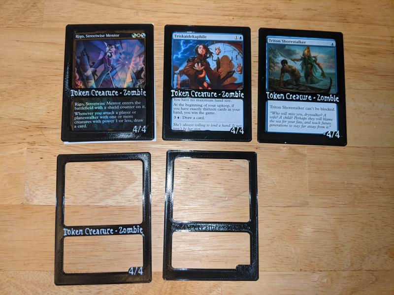 Scarab God and Dino DNA Magic the Gathering Token Covers